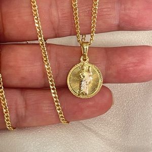 14k Gold Filled St. Jude  Necklace
